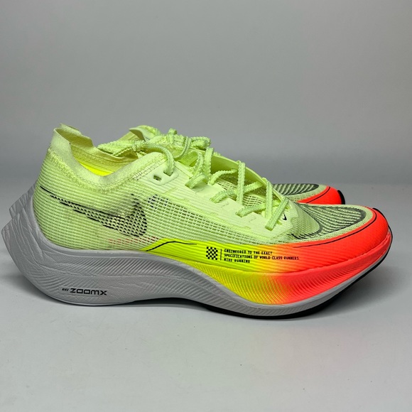 Mens Nike Zoomx Vaporfly Next% 2 CU4111-700 USED Size14 - Picture 2 of 12